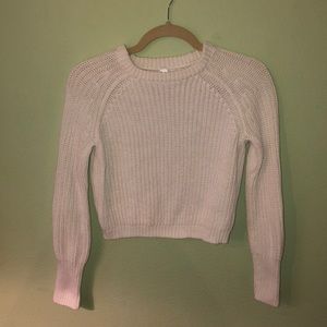 American Apparel Cropped Fisherman sweater